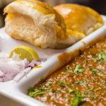 A hearty plate of Pav Bhaji—the ultimate street food of Mumbai.