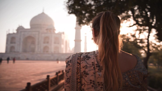 Taj Mahal on a customizable India tour with Passport Lifestyle