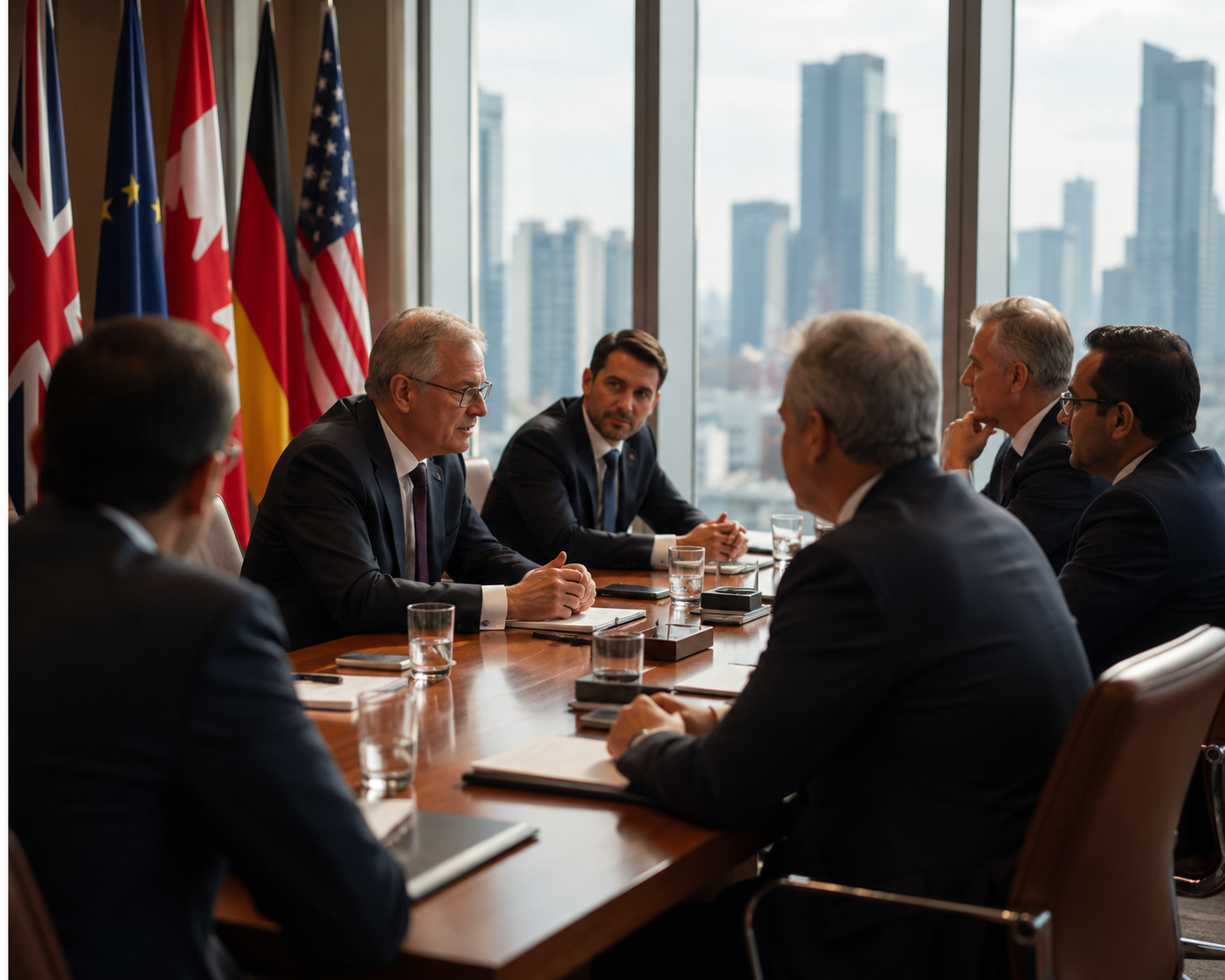 Senior leadership in a premium corporate environment